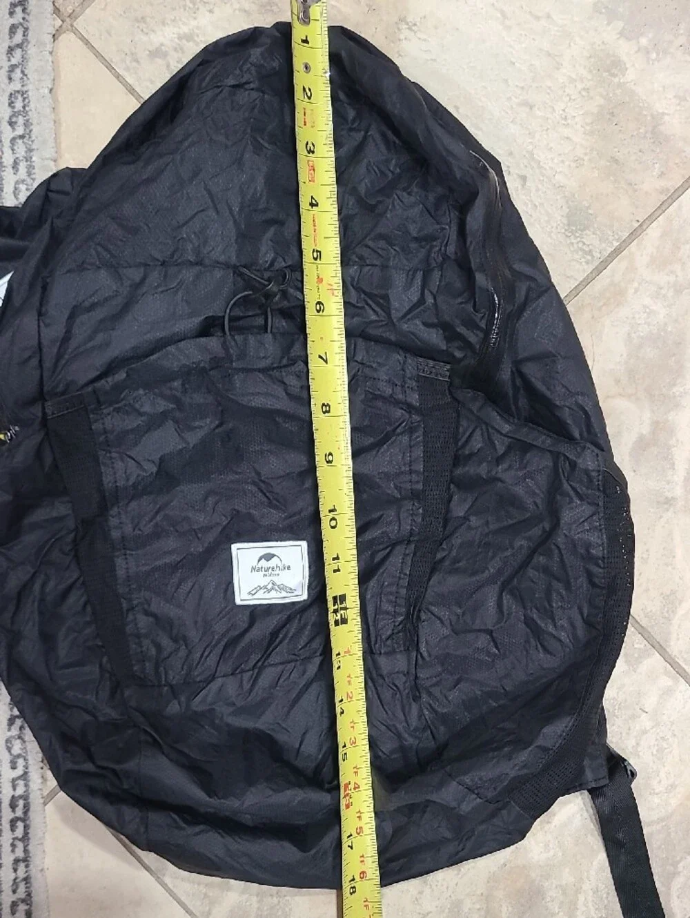 Packable Black Men’s Backpack - Lightweight Travel Companion